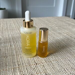 KORA Organics Glow Face Oil with Eye Oil